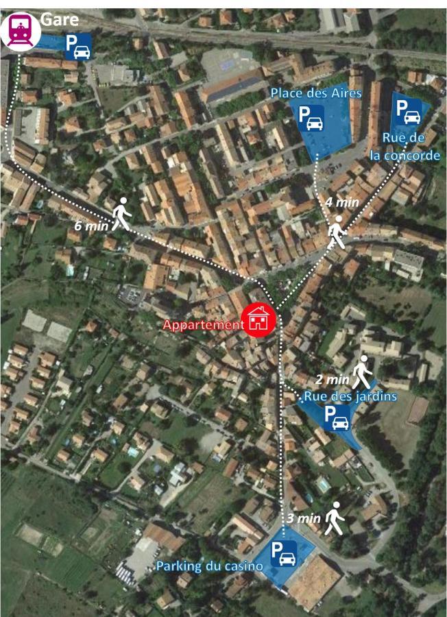 Appartement 4 Pers Plein Centre Ville, Wifi, Balcon Laragne-Monteglin Kültér fotó